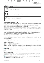 Предварительный просмотр 23 страницы VOSS 45016 Instruction Manual