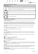 Предварительный просмотр 35 страницы VOSS 45016 Instruction Manual