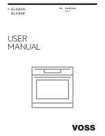 VOSS IEL600HV User Manual предпросмотр