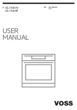 VOSS IEL740XHV User Manual preview