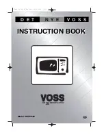 Предварительный просмотр 1 страницы VOSS MOA4226 Instruction Book