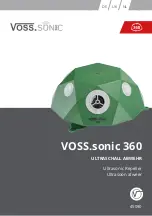 Предварительный просмотр 1 страницы VOSS Sonic 360 Manual