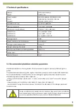 Preview for 5 page of Votan Ortholumm ML5/1 Instructions For Use Manual