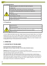 Preview for 8 page of Votan Ortholumm ML5/1 Instructions For Use Manual