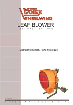 Preview for 37 page of Votex WHIRLWIND 850-PTO Operator'S Manual / Parts Catalogue