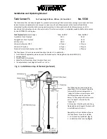 Votronic Tank Sensor FL Installation And Operating Manual preview