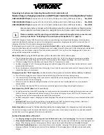 Votronic VBCS 30/20/250 Triple Mounting Instruction And Operating Manual preview