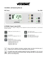 Preview for 1 page of Votronic VPC Terra Installation And Operating Manual