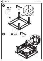 Preview for 10 page of VOUNOT 15008-B Assembly Lnstructions