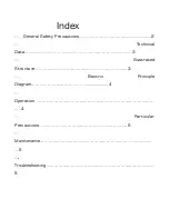 Preview for 2 page of VOV VWC-1850D Operation Manual