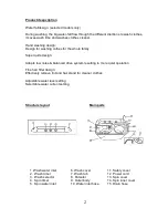 Предварительный просмотр 2 страницы VOV VWM - 70 Instruction Manual