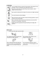 Preview for 4 page of VOV VWM - 70 Instruction Manual