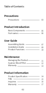 Предварительный просмотр 3 страницы VOVO Imunsen M-003B User Manual