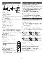 Preview for 7 page of VOX Amplification AC2 RhythmVOX Owner'S Manual