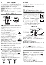 Preview for 6 page of VOX Amplification MYSTIC EDGE Owner'S Manual