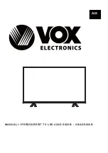 Предварительный просмотр 181 страницы VOX electronics 40ADS660B Operating Instructions Manual