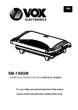 Preview for 2 page of VOX electronics 8606019600150 Operating Instructions Manual