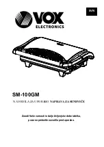 Preview for 17 page of VOX electronics 8606019600150 Operating Instructions Manual