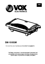 Preview for 26 page of VOX electronics 8606019600150 Operating Instructions Manual