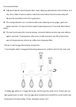 Предварительный просмотр 9 страницы VOX electronics 8606019600419 Operating Instructions Manual