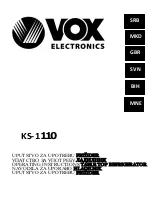 VOX electronics 8606107984711 Operating Instructions Manual предпросмотр