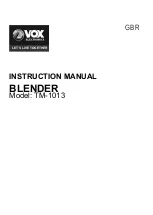 Preview for 2 page of VOX electronics 8606108251348 Operating Instructions Manual