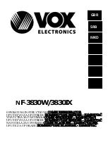 VOX electronics 8606108649084 Operating Instructions Manual предпросмотр