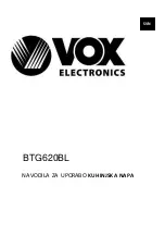 Preview for 42 page of VOX electronics BTG 620BL Operating Instructions Manual