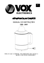 Preview for 26 page of VOX electronics CES-3001 Operating Instructions Manual