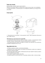 Preview for 23 page of VOX electronics CES8007 Instruction Manual