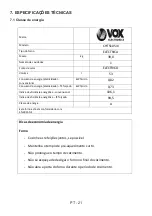 Предварительный просмотр 137 страницы VOX electronics CHT5105IX User Manual