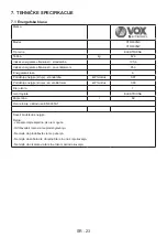 Preview for 24 page of VOX electronics CTR6305IX User Manual