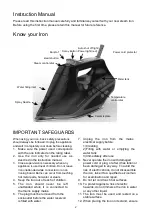 Предварительный просмотр 3 страницы VOX electronics DBL-5003 Operating Instructions Manual