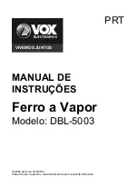 Предварительный просмотр 17 страницы VOX electronics DBL-5003 Operating Instructions Manual