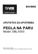 Предварительный просмотр 38 страницы VOX electronics DBL-5003 Operating Instructions Manual