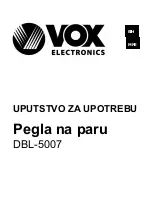 Preview for 52 page of VOX electronics DBL-5007 Operating Instructions Manual