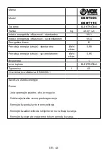 Preview for 47 page of VOX electronics EBB7116 Operating Instructions Manual