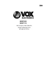 Preview for 49 page of VOX electronics EBB7116 Operating Instructions Manual