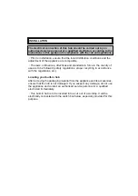 Preview for 9 page of VOX electronics EBC311 DB Operating Instructions Manual