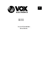 Preview for 128 page of VOX electronics EBC311 DB Operating Instructions Manual