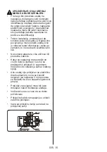 Предварительный просмотр 15 страницы VOX electronics EBG310GIX User Manual