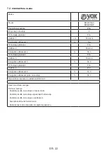 Preview for 22 page of VOX electronics EBG400GIX User Manual