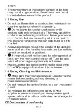 Предварительный просмотр 8 страницы VOX electronics EBI 200 DB Operating Instructions Manual