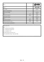 Preview for 19 page of VOX electronics EBI 200 DB Operating Instructions Manual