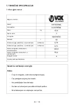 Предварительный просмотр 91 страницы VOX electronics EHT5020WG User Manual