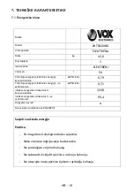 Предварительный просмотр 161 страницы VOX electronics EHT5020WG User Manual