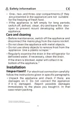 Предварительный просмотр 8 страницы VOX electronics FD458BLE Operating Instructions Manual