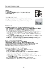 Предварительный просмотр 99 страницы VOX electronics FD458BLE Operating Instructions Manual