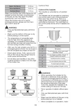 Предварительный просмотр 20 страницы VOX electronics GHT631 XL Operating Instructions Manual