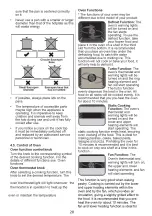 Предварительный просмотр 21 страницы VOX electronics GHT631 XL Operating Instructions Manual